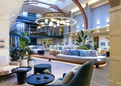 Lobby of the Aedenlife Hotel and Resort