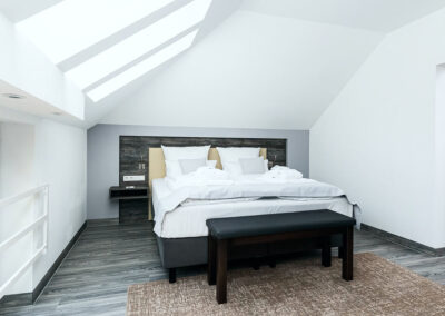 Attic bedroom
